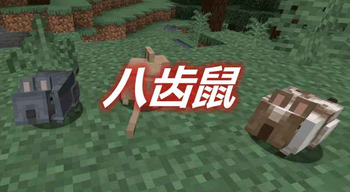 [1.16.5-1.17.1]八齿鼠 Vanilla Degus MOD  第1张