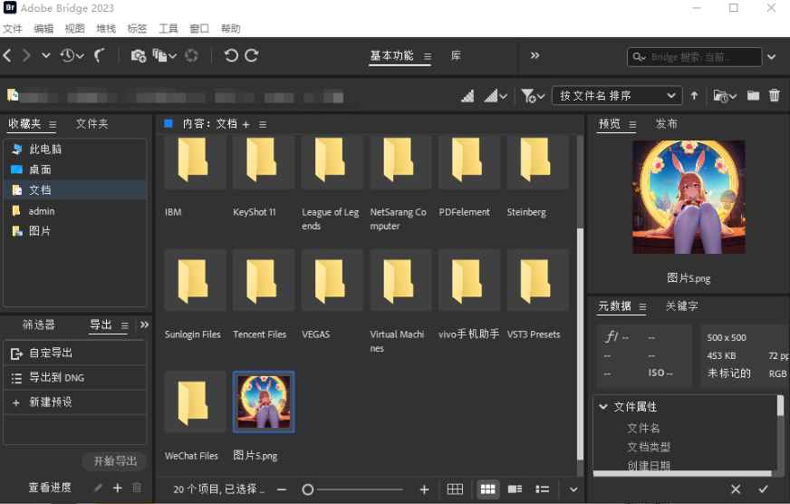 Adobe Bridge BR v15.0.1.412.0 解锁版 (多媒体文件组织管理)  第1张