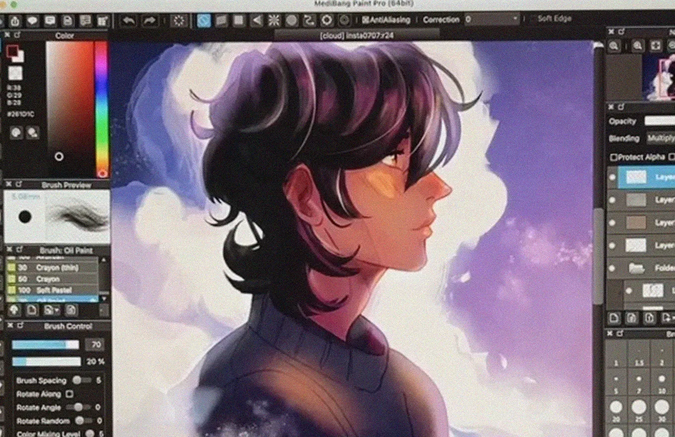 Medibang Paint Pro(插画漫画绘制软件)v28.7 多语言版 第1张 Medibang Paint Pro(插画漫画绘制软件)v28.7 多语言版 第1张