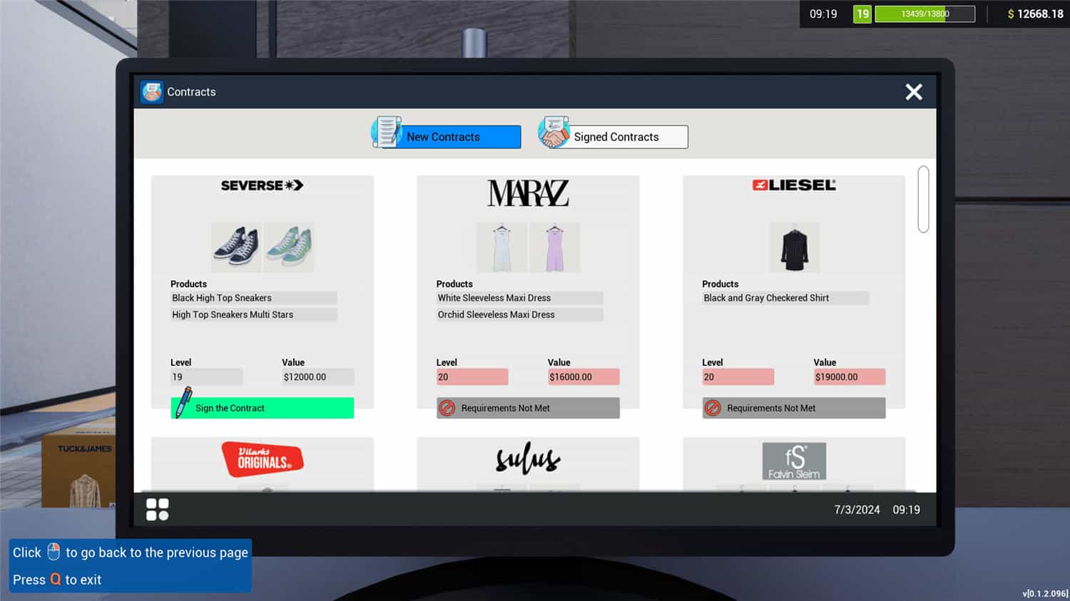 时尚梦想家/Retail Company Simulator 第1张 时尚梦想家/Retail Company Simulator 第1张