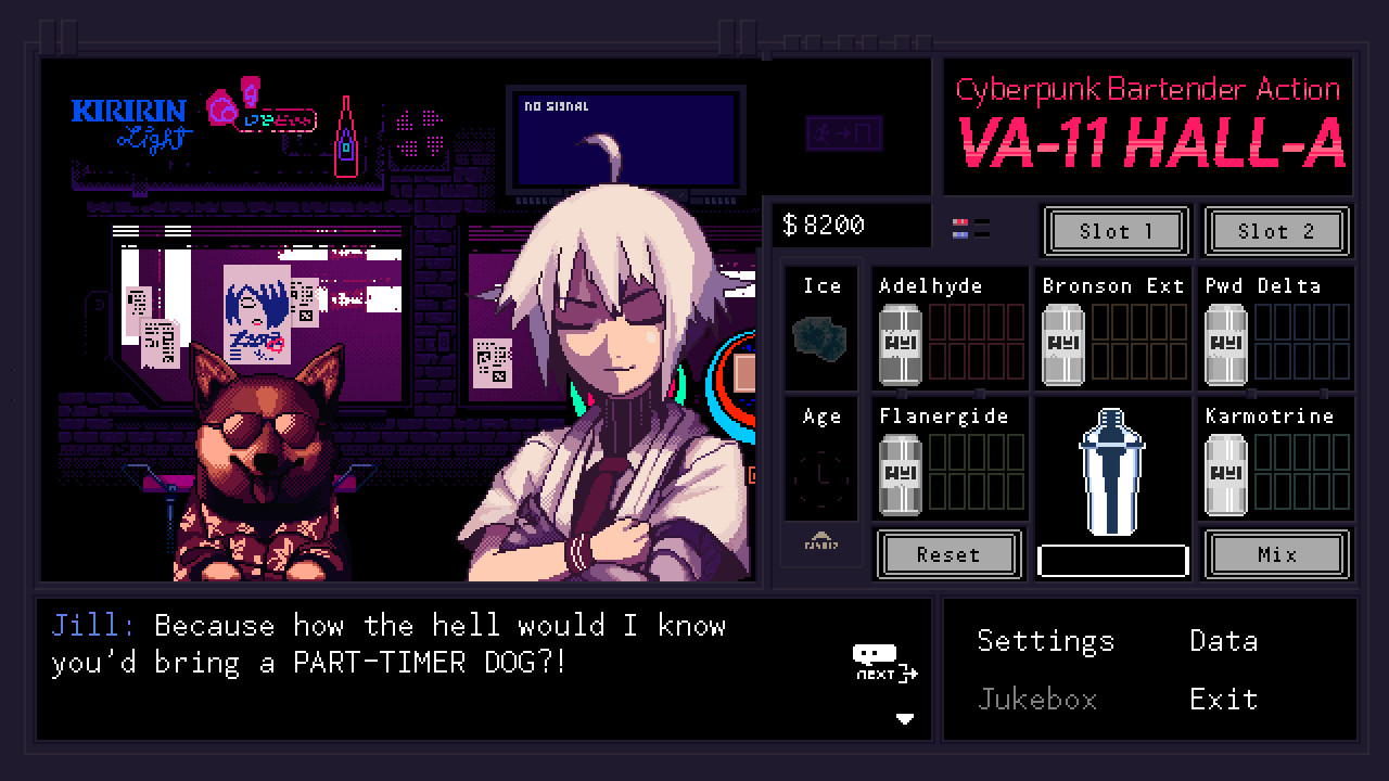 VA-11 HALL-A：赛博朋克酒保行动/VA-11 Hall-A: Cyberpunk Bartender Action  第3张