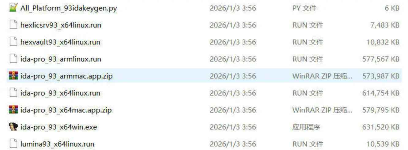 全平台IDA Pro 9.3beta泄露版+注册机  第1张